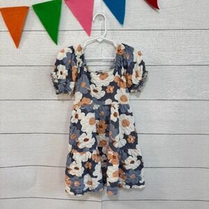 Little Co Girls floral dress